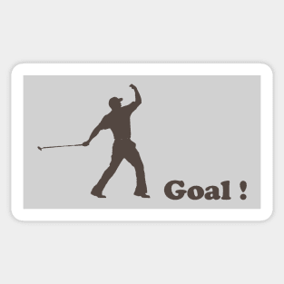 Golf Goal Sticker